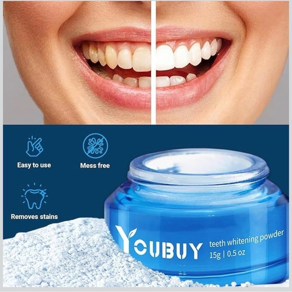 Youbuy Simply White Teeth Whitening Powder 3 tubs - Picture 2 of 9